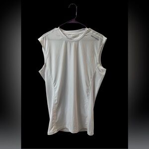 Devops White Sleeveless Top